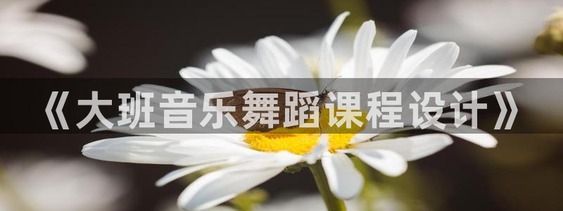 德国乐发ll500集团：《大班音乐舞蹈课程设计》