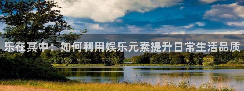 乐发ll500登录界面入口：乐在其中：如何利用娱乐元素提升日常生活品质