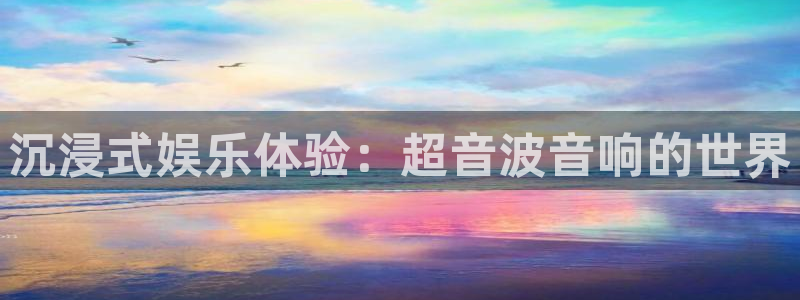 乐发ll500注册链接：沉浸式娱乐体验：超音波音响的世界